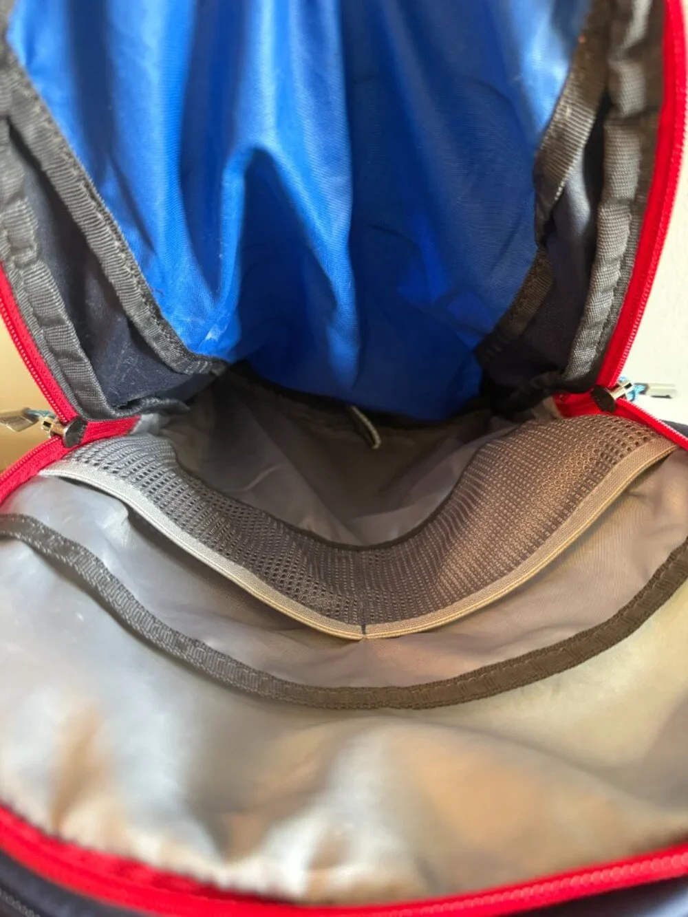Marmot Arbor Backpack Blue Red Hiking School Laptop Travel Bookbag
